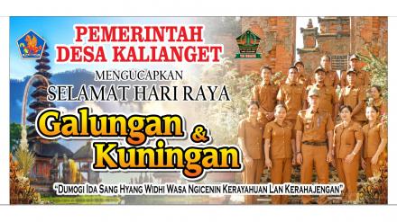 SELAMAT HARI RAYA GALUNGAN DAN KUNINGAN