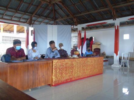 PENYALURAN BANTUAN LANGSUNG TUNAI DANA DESA JANUARI TAHUN 2021 